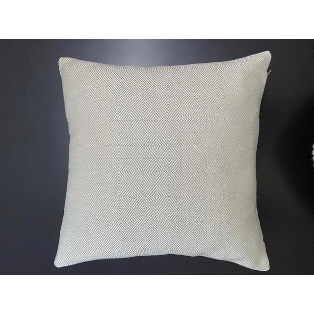 *TWO AVAILABLE with a single acron. Kravet Idyllwild Spring fabric on the front side is 100% linen. It portrays graceful...