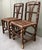 A charming pair of early 20th-century Adirondack-style side chairs handcrafted from natural willow branches and saplings....