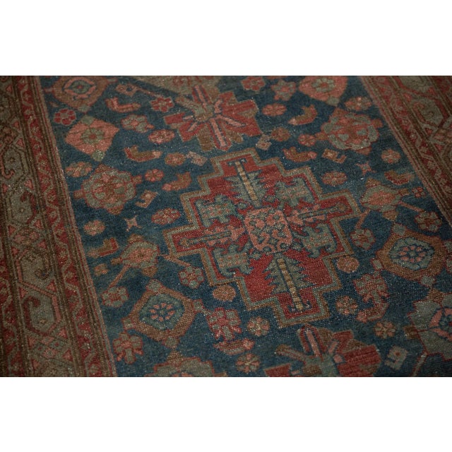Vintage Distressed Malayer Rug Runner - 3'5" x 15'3" For Sale - Image 10 of 11