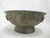 Bronze Chinese Large Archaic Bronze Vessel Censer Bowl With Mask & Key Ruyi Decoration For Sale - Image 8 of 13