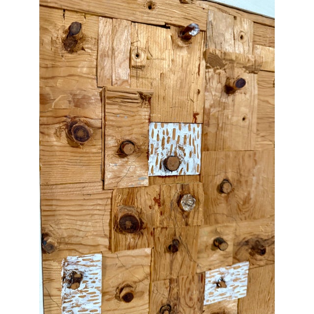 Gordon Powell, Painted Wood Assemblage Abstract Art Sculpture Painting Gordon Powell Modernist For Sale - Image 16 of 18