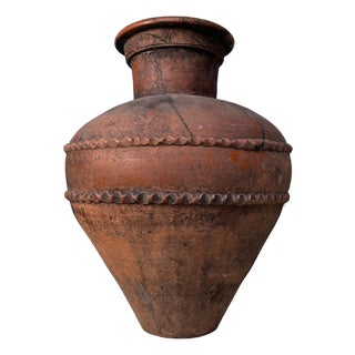 Antique Terracotta Jar, 1890s For Sale