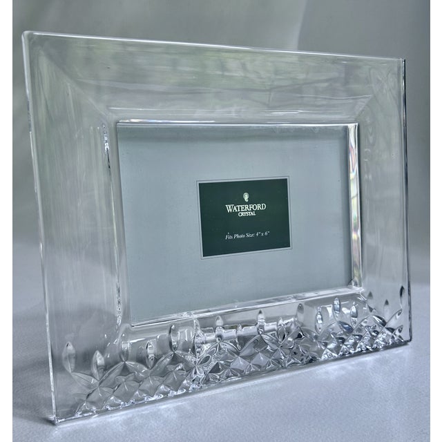 Waterford Crystal "Lismore" (4x6) Picture Frame For Sale - Image 18 of 18