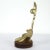 Gold Mid-Century Brass Statue of Stylized Mother with Child in Hagenauer Werkstätte Style For Sale - Image 8 of 11