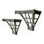 Art Deco Pelican Wall Sconces by Max Le Verrier, France, 1930, Set of 2 For Sale - Image 6 of 12