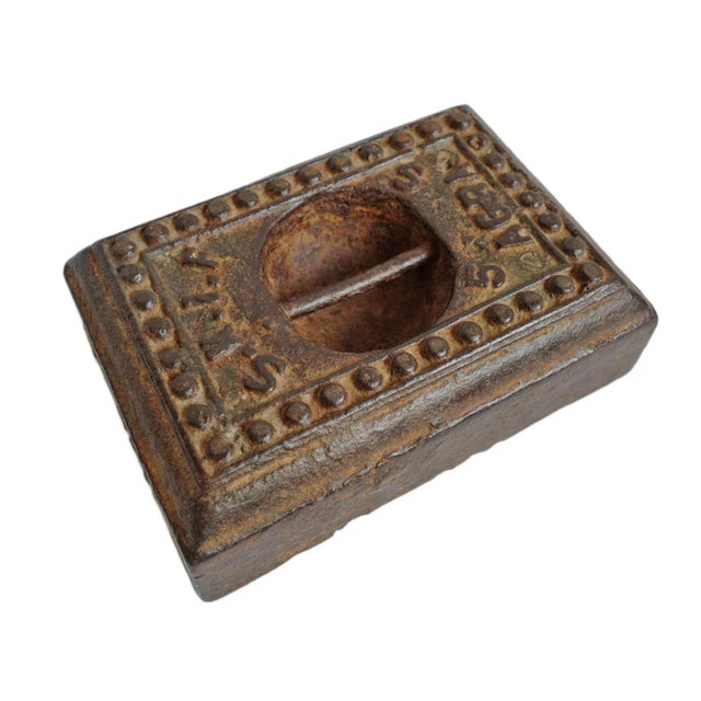 Antique India Iron Scale Weight For Sale In Los Angeles - Image 6 of 6