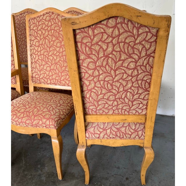 Chestnut C. 1980’s Guy Chaddock Melrose Collection Chairs a Set of 10 For Sale - Image 8 of 10