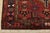 Hamedan Rug 3’3” X 5’3” Red Wool Vintage Tribal Hand-Knotted Carpet For Sale - Image 9 of 12