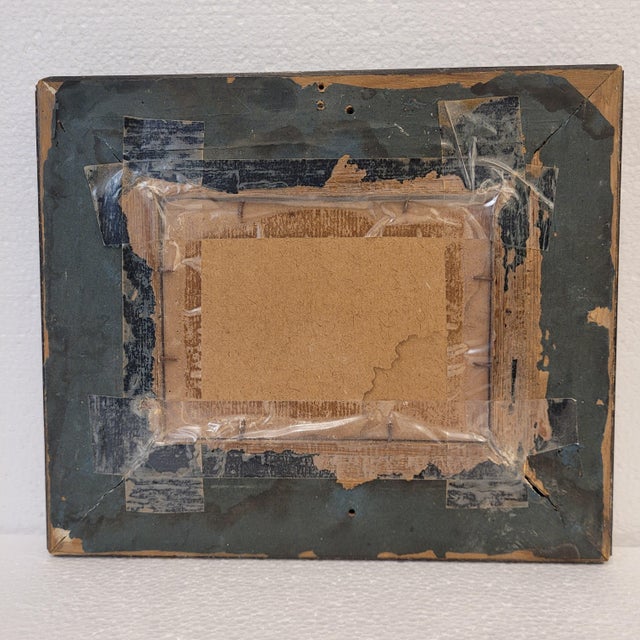 Landscape with Peasant, Late 19th Century, Oil on Cardboard, Framed For Sale - Image 17 of 18