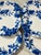 Royal Stafford Set of Six Royal Stanford Dinner Plates in Blue and White For Sale - Image 4 of 8