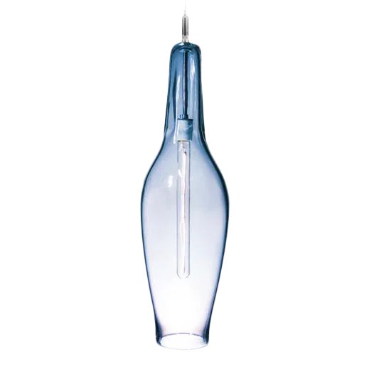 Infiniti Pendant Light from the Constantine Collectionin Steel Blue For Sale