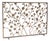 Aged Gold Primrose Garden Fireplace Screen For Sale