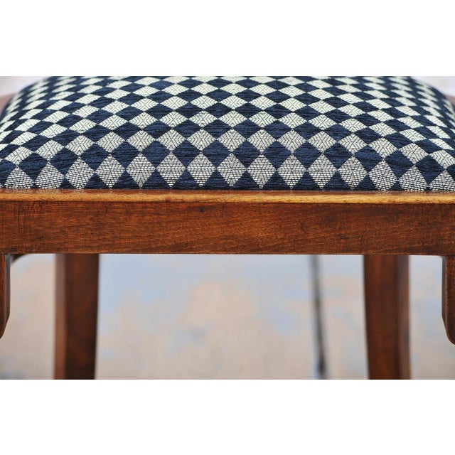 Art Deco Chairs in Beech, Spruce and Walnut Veneer, Czech, 1920s, Set of 4 For Sale - Image 11 of 18