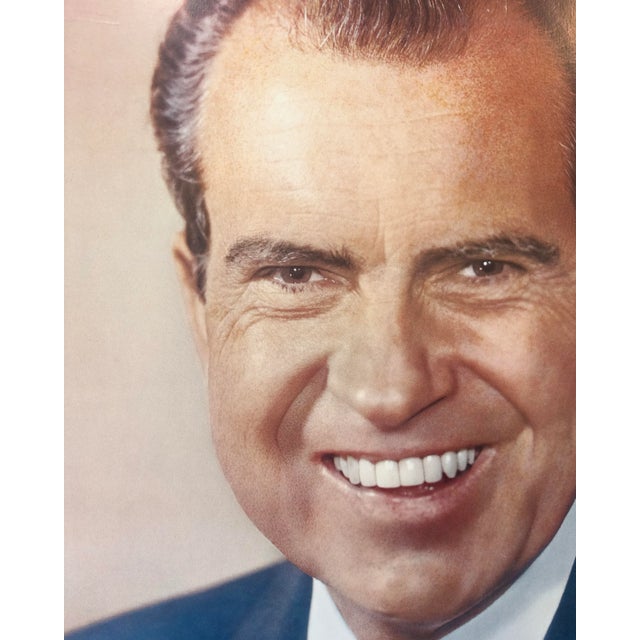 RELOCATION SUPER SALE! HUGE MARK DOWNS This oversized vintage Richard Nixon photographic portrait by Fabian Bachrach,...
