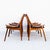 Rare 1960s Glenn of California Low Arm Walnut Dining Chairs For Sale - Image 9 of 18