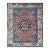 1890 Red Antique Persian Serapi Heriz Wool Hand Knotted Even Wear Rug 11'3"x15'3" For Sale