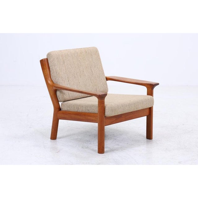 Vintage Dnaish Teak Lounge Chair, 1960s For Sale - Image 13 of 15