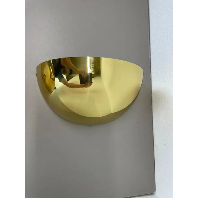 Brass Wall Light Sconces in the manner of Stilnovo and Sciolari for Bankamp Leuchten, Germany, 1980s For Sale - Image 12 of 18