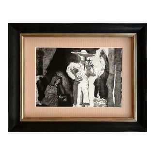 Pablo Picasso Los Toros 99 Picador and Women-1 Framed For Sale