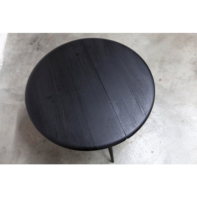 Black Vintage Model 308 Coffee Table by Lucian Ercolani for Ercol, 1960 For Sale - Image 8 of 10