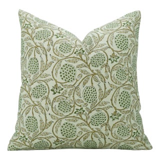 Fabdivine Indian Block Print Cushion Cover 22x22 Inch Duck Canvas-Merakhi For Sale