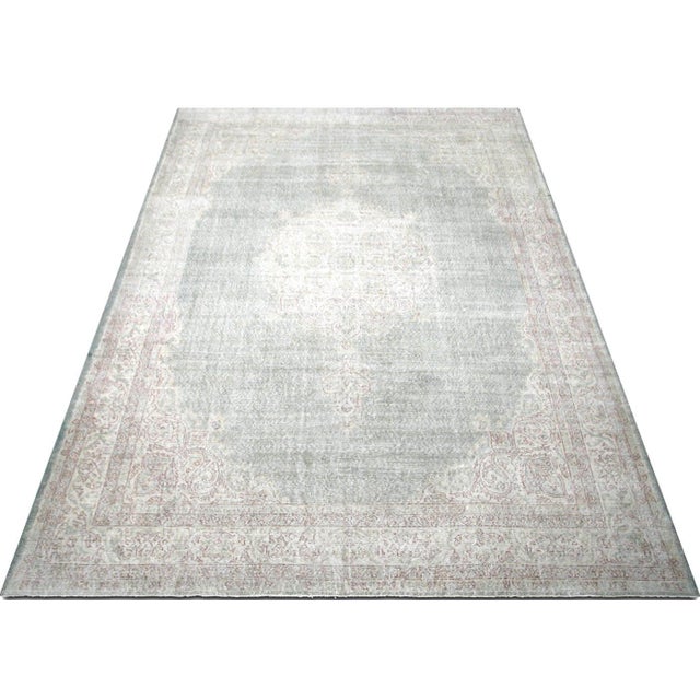 1960s 1960s Turkish Oushak Rug For Sale - Image 5 of 6