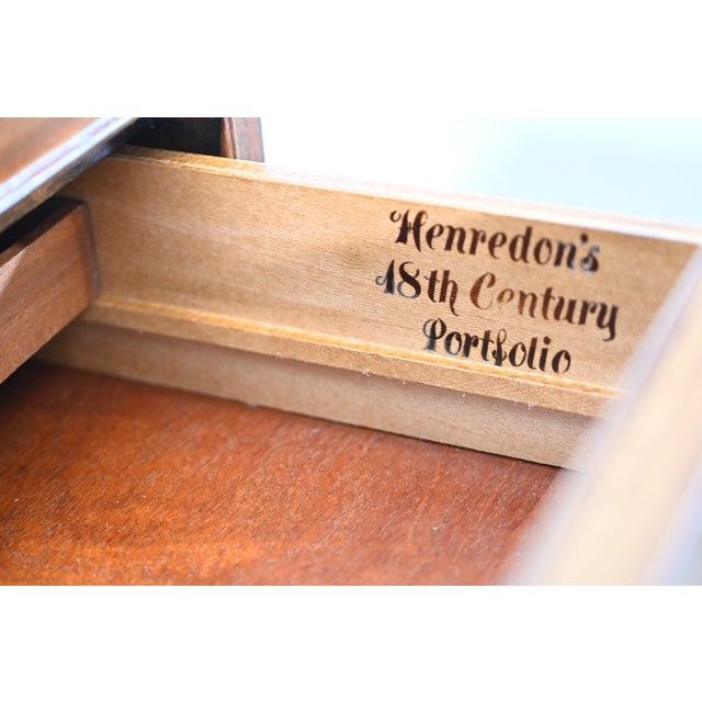 Henredon Georgian Revival Mahogany Lingerie Chest of Drawers | Newly Refinished For Sale - Image 16 of 16