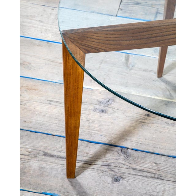 Gio Ponti Low Wood and Glass Table by Gio Ponti for Isa Bergamo, 1957 For Sale - Image 4 of 7