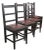 Early Set of Four Roycroft Arts and Crafts Ladder Back Dining Chairs C 1900/1915 For Sale - Image 13 of 13