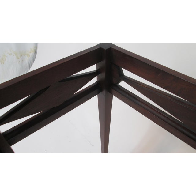 1940s 1940s Card Table Att:Joseph Gerte of Boston For Sale - Image 5 of 12