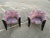 Pair of Postmodern Sculptural Club Chairs in the Style of Dakota Jackson – Original Custom Floral Fabric For Sale - Image 10 of 10