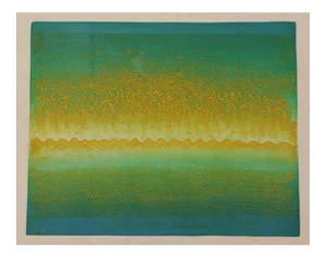 Original Vintage Abstract Screenprint