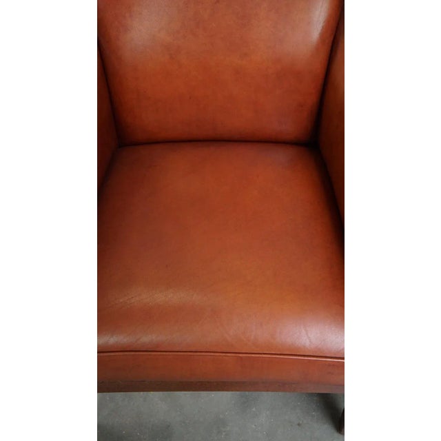 Set of Art Deco Armchairs in Cowhide For Sale - Image 5 of 13