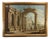 Pier Francesco Garola, Architectural Capriccio Landscape, 1700, Oil on Canvas For Sale