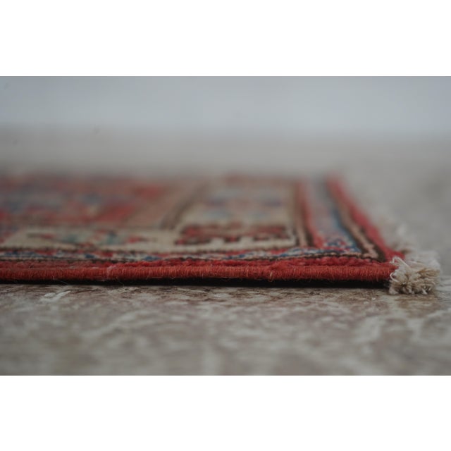 Traditional 1970s Oriental Handmade Wool Prayer Rug 2’ X 2’11” For Sale - Image 3 of 9