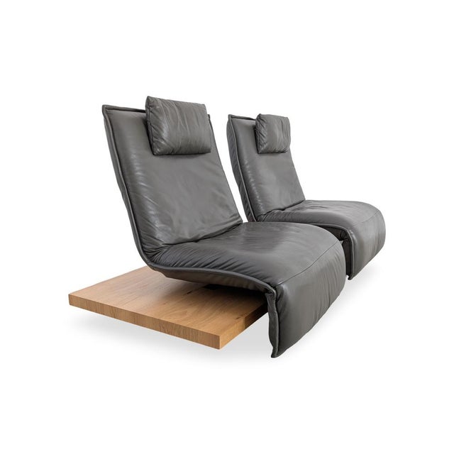 Postmodern Epos 2 2-Seater Sofa in Oak from Koinor For Sale - Image 3 of 12