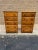 Pair of Early 20th Century Solid Tiger Maple Nightstands Small Chests of Drawers Crafted from solid pine Drawers moves...