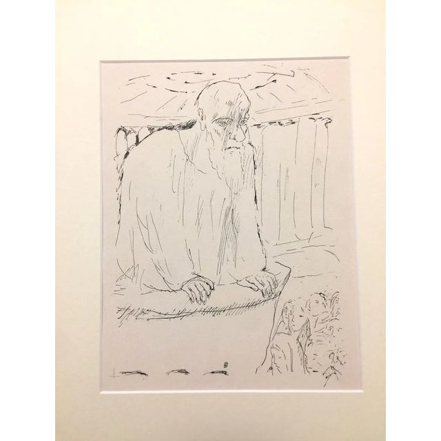 The Teacher - Original Lithograph by Pierre Bonnard - 1930 1930 For Sale