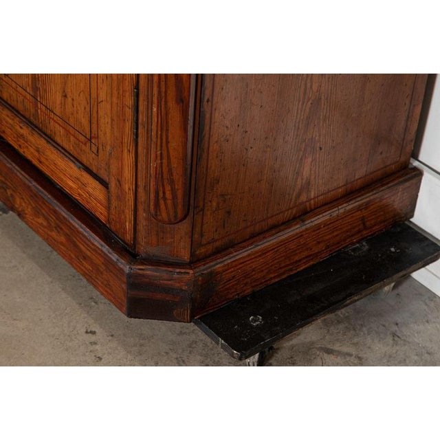 19th Century English Pine Christopher Wardrobe For Sale - Image 18 of 18