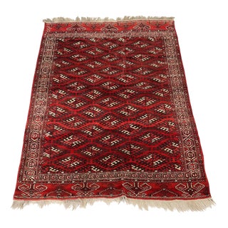 Vintage Bukhara Rug, Turkmenistan For Sale
