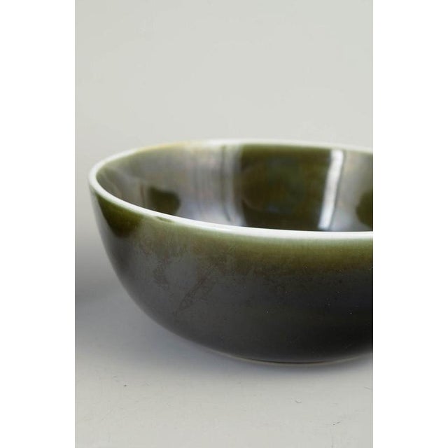 Vardag Bowls by in Stoneware Stig Lindberg for Gustavsberg, 1960s, Set of 4 For Sale - Image 3 of 5