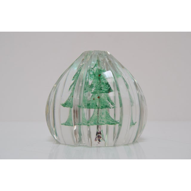 1950s Art Glass Paperweight from Glasswork Novy Bor, 1950s For Sale - Image 5 of 16