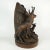 Brown Late 19th Century Antique Black Forest Hand Carved Wood Chamois Figural Pipe Holder Stand Tobacco Humidor For Sale - Image 8 of 10