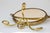 Antique English Brass Shaving Magnifying Mirror, 1910s For Sale - Image 5 of 7