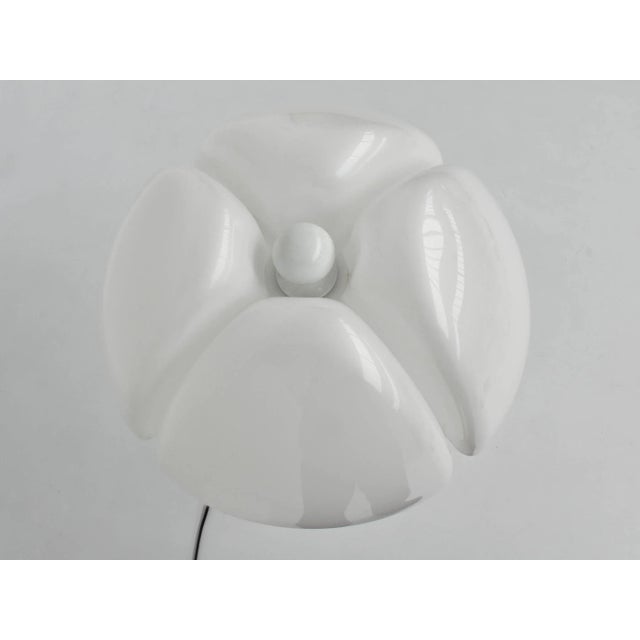 Metal Large Floor Lamps Mod. Pipistrello by Gae Aulenti for Martinelli Luce, Italy, 1965, Set of 2 For Sale - Image 7 of 12