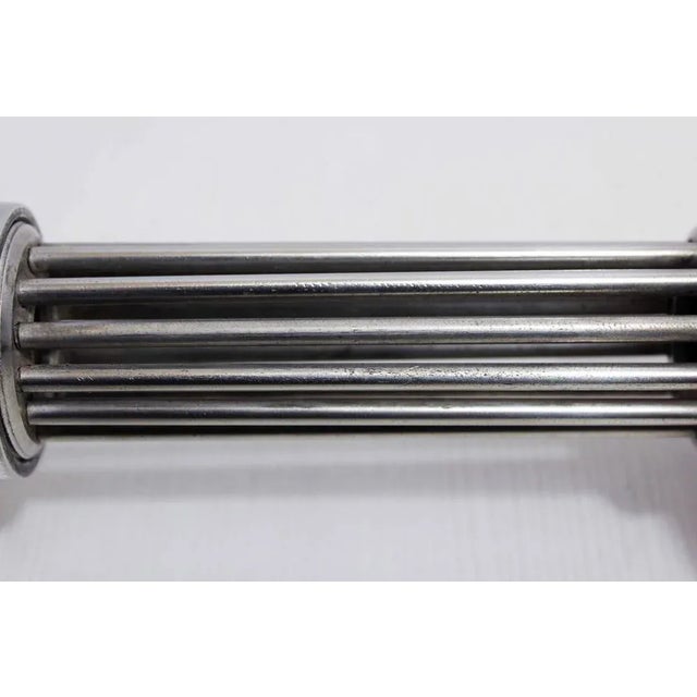 Candleholder in Silver Metal, 1970s For Sale - Image 9 of 11