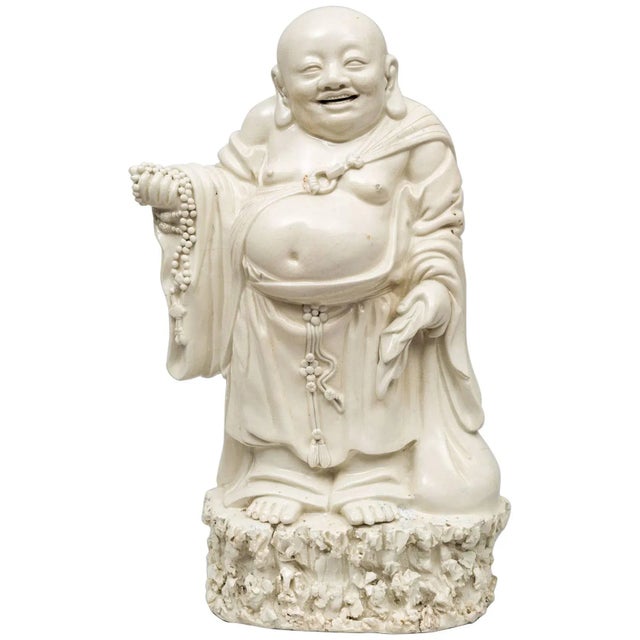 Ceramic Chinese Blanc de Chine Budai or Pu-Tai For Sale - Image 7 of 7