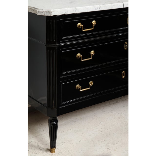 Directoire-Style Commode With Marble Top For Sale In New York - Image 6 of 13