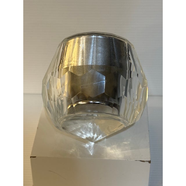 Vintage Hollywood Regency Faceted Lucite Cigarette Holder For Sale In Phoenix - Image 6 of 11