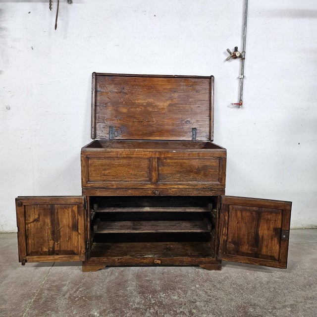 Antique Tuscan Kitchen Cupboard, 1890s For Sale - Image 6 of 8